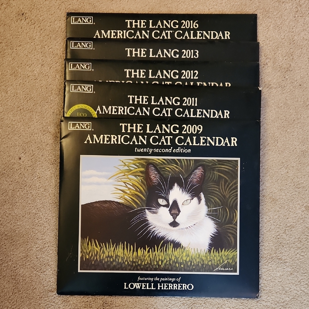 Lang American Cat Calendar Collection